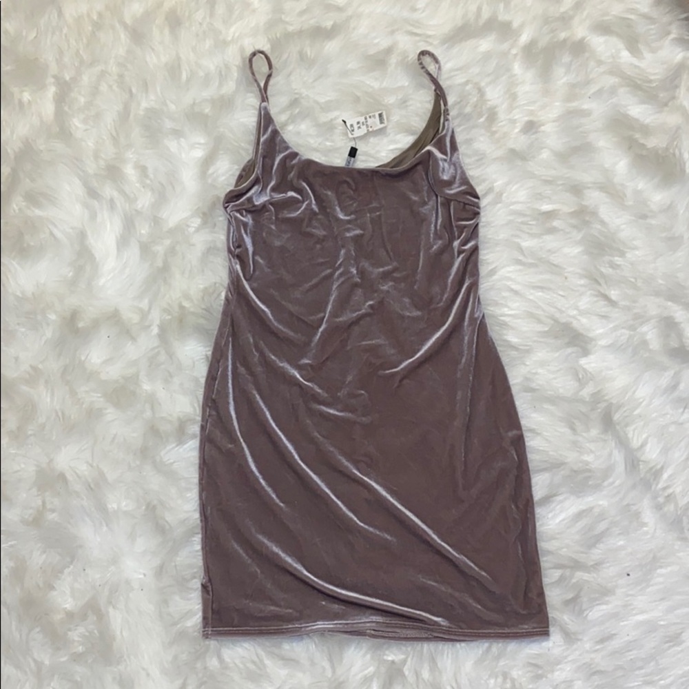 Velvet Mini Dress